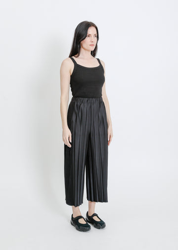 FIORA PLEAT CULOTTE / BLACK