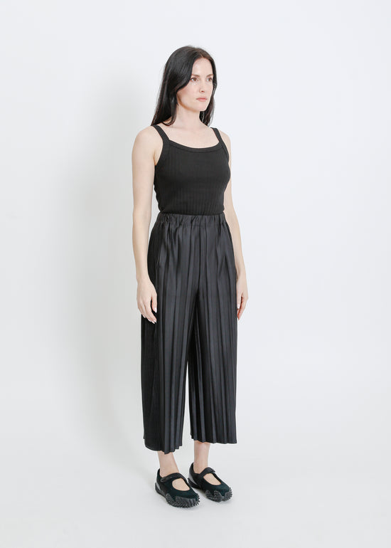 FIORA PLEAT CULOTTE / BLACK