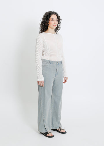 BAKER JEAN / INDIGO BEIGE WASH