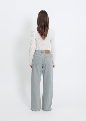 BAKER JEAN / INDIGO BEIGE WASH