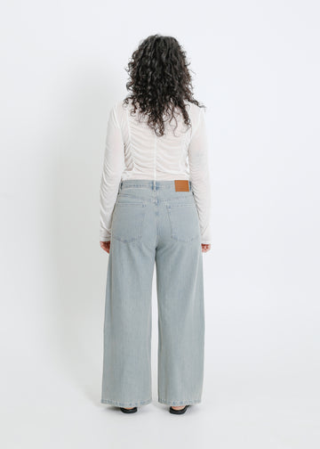 BAKER JEAN / INDIGO BEIGE WASH