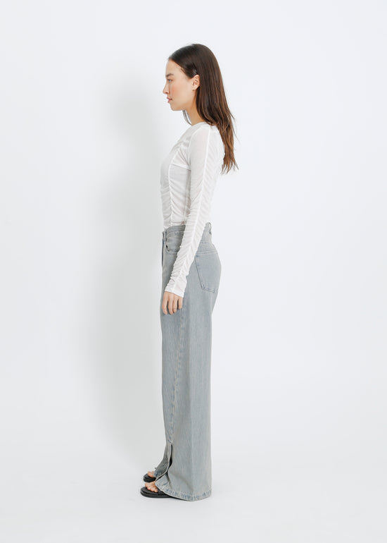BAKER JEAN / INDIGO BEIGE WASH