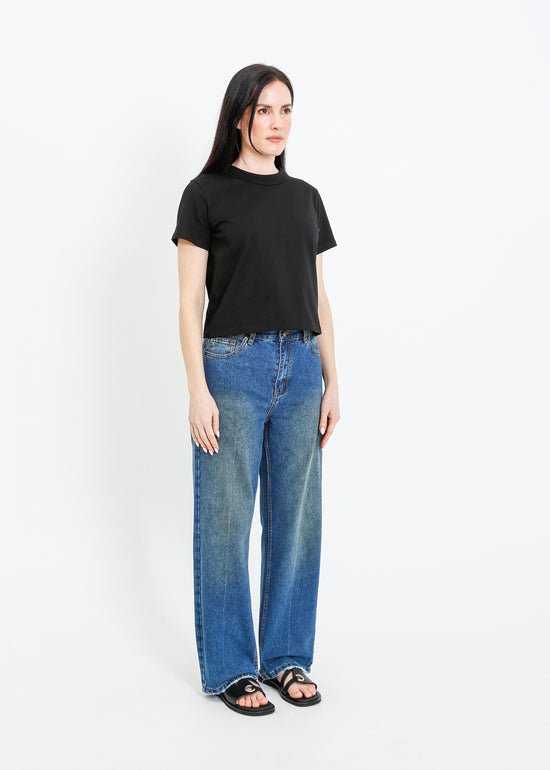 CHARLEY JEAN / MEDIUM INDIGO