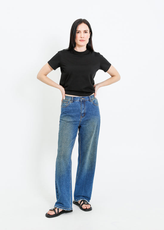 CHARLEY JEAN / MEDIUM INDIGO