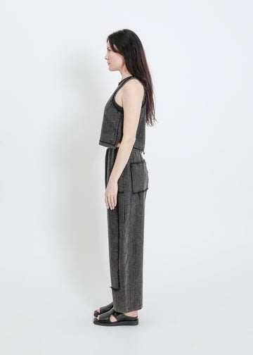 SLATER PANT / WASHED BLACK