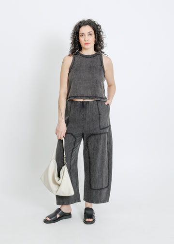 SLATER PANT / WASHED BLACK