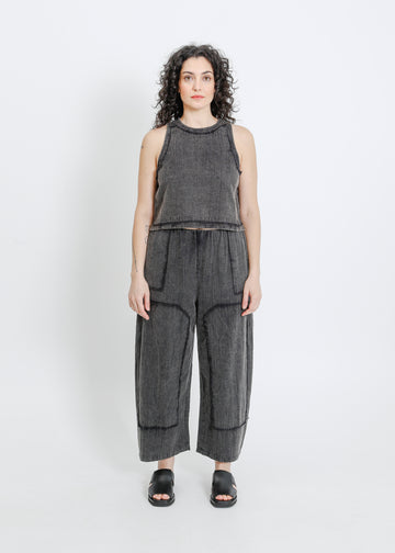 SLATER PANT / WASHED BLACK