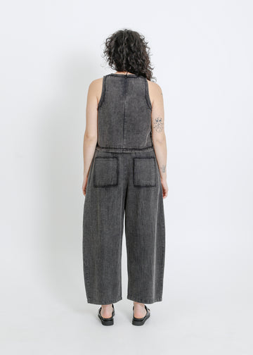 SLATER PANT / WASHED BLACK
