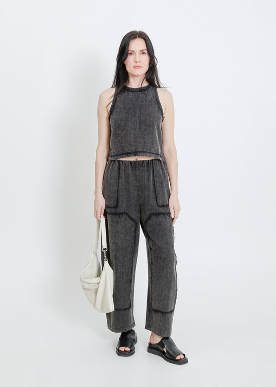 SLATER PANT / WASHED BLACK