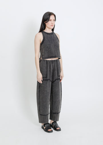 SLATER PANT / WASHED BLACK