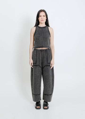 SLATER PANT / WASHED BLACK