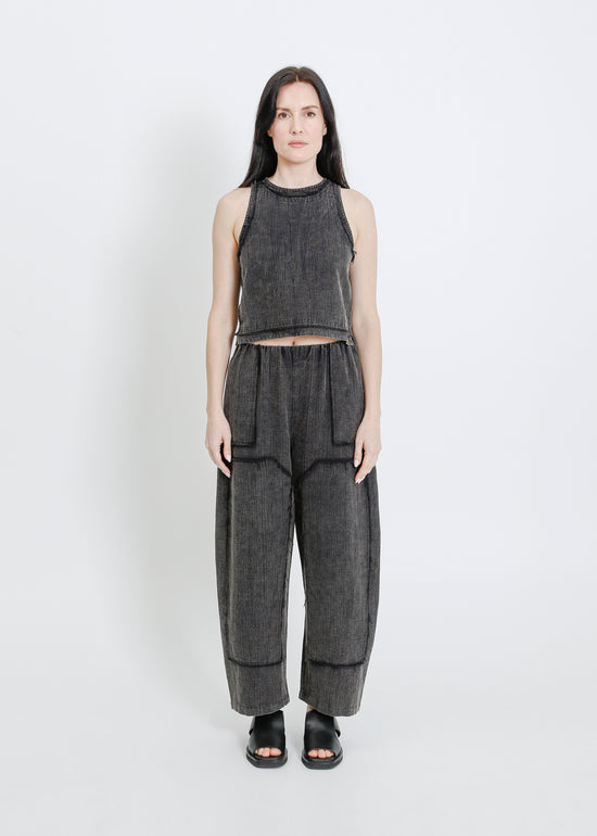 SLATER PANT / WASHED BLACK