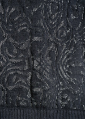 NANCY KNIT TANK / BLACK