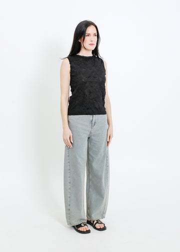 NANCY KNIT TANK / ONYX