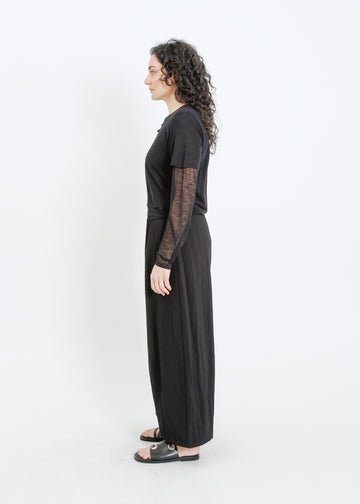 SANSA KNIT TOP / BLACK