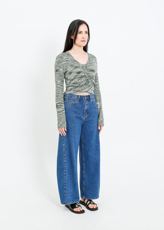 MAGNOLIA CARDI / SAGE SPACE DYE