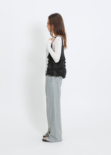 BLOOM TOTE / BLACK