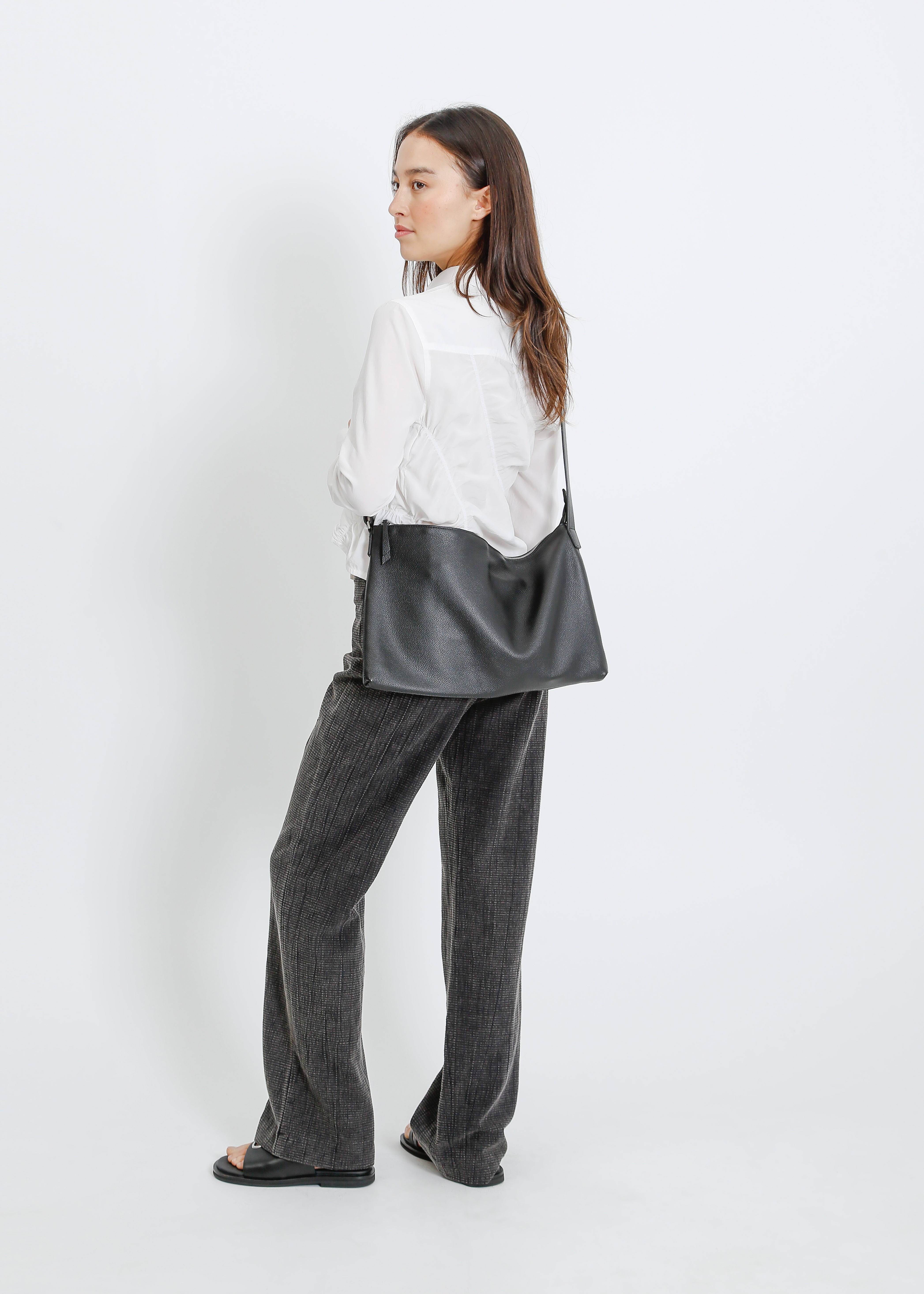 MIRAGE LEATHER BAG / BLACK – Alpha60