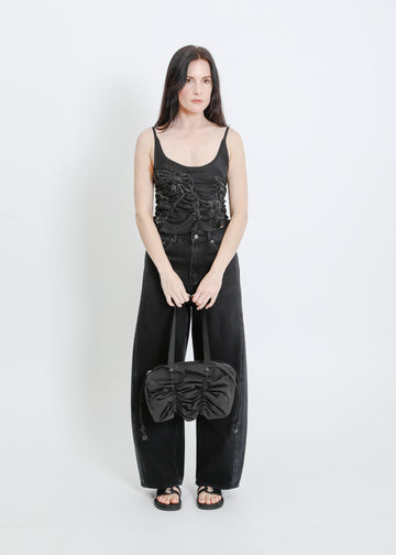SISTER GATHER BAG / BLACK