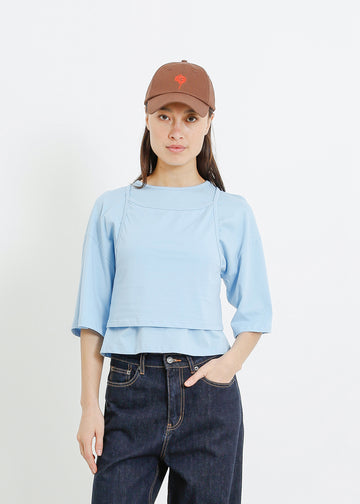 YUKI CAP / CHOCOLATE-POPPY