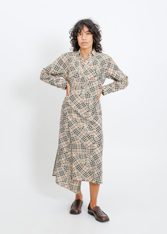 Vala Wrap Dress / Multi