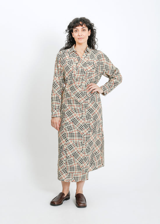 Vala Wrap Dress / Multi