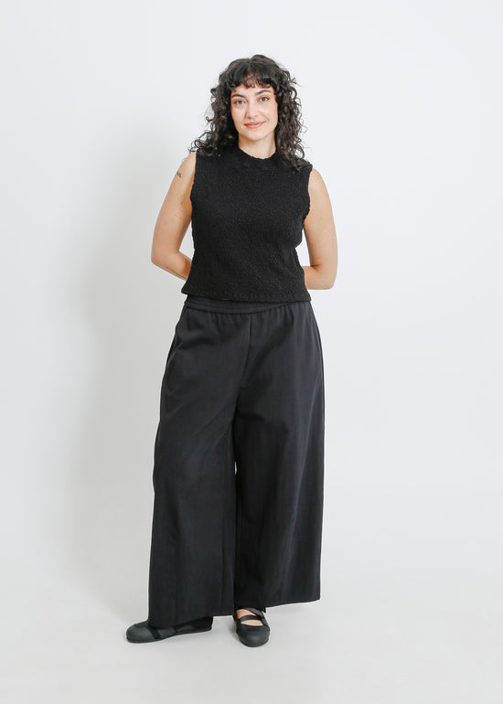 Artis Pleat Top / Black