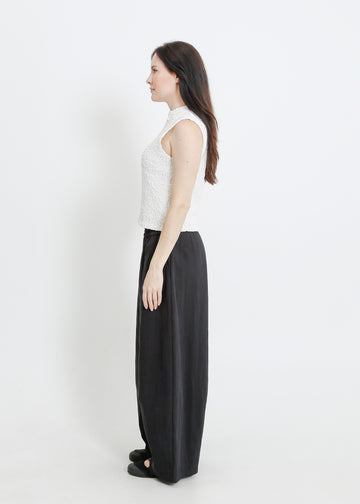 ARTIS PLEAT TOP / WHITE