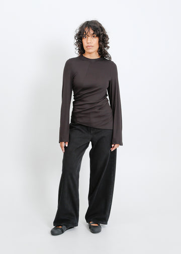 Amelia Twist Top / Black