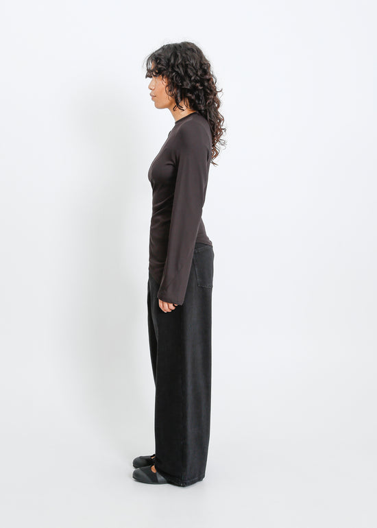 Amelia Twist Top / Black