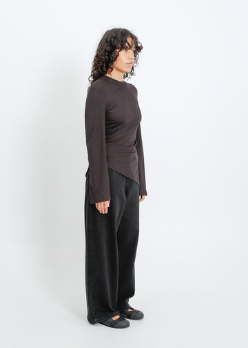 Amelia Twist Top / Black