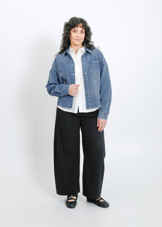 Ramona Denim Shirt / Medium Indigo