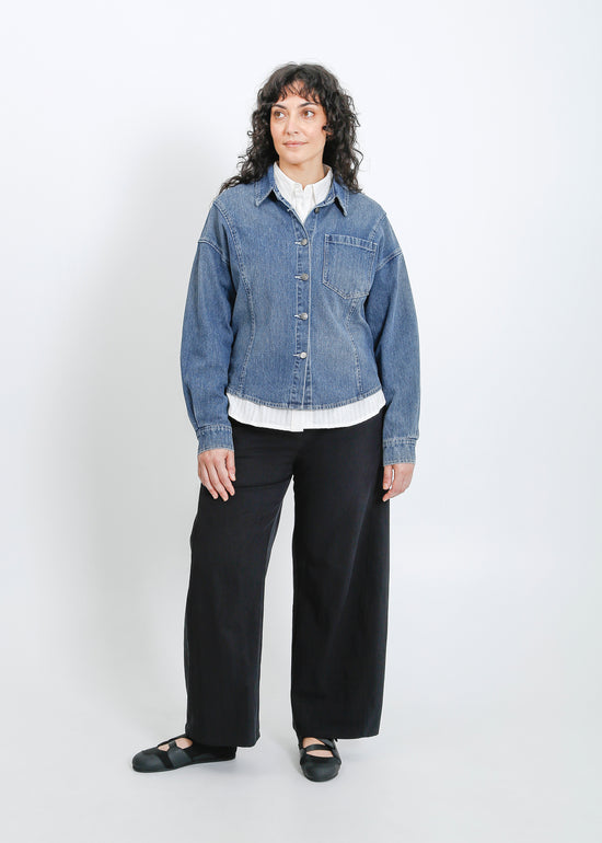 Ramona Denim Shirt / Medium Indigo