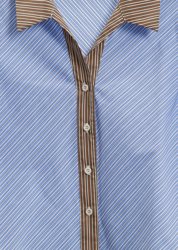 Alora Shirt / Blue-White