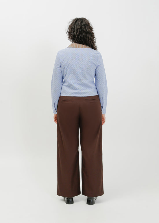 Alora Shirt / Blue-White