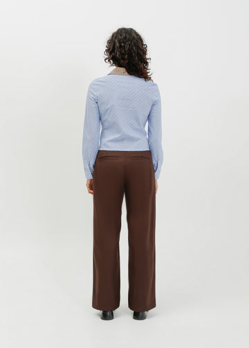 Alora Shirt / Blue-White