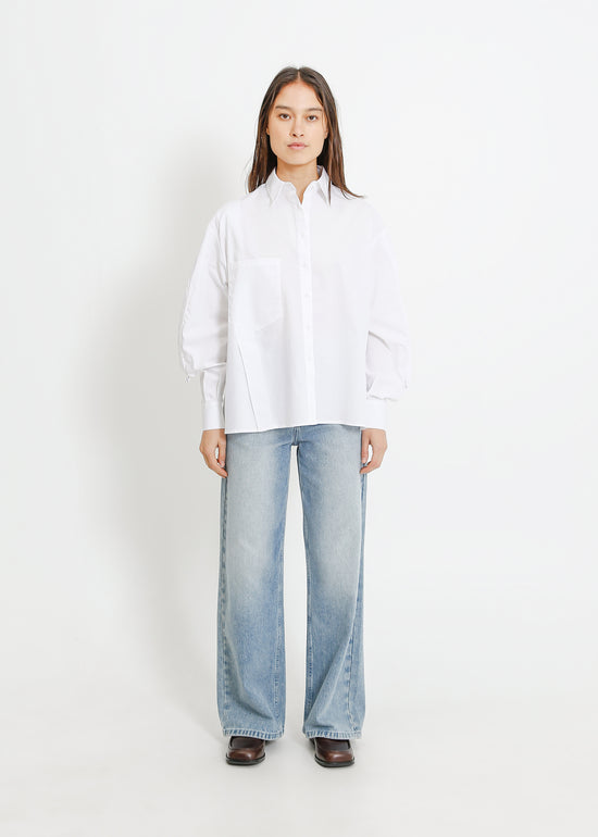 Satine Shirt / White