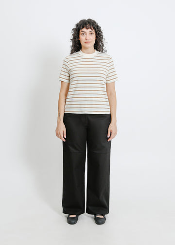 Canto Tee / Cream-Brown-Blue