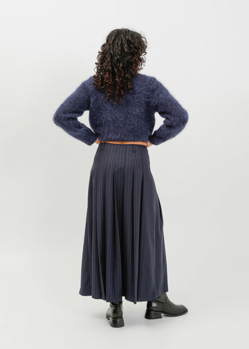 Adrienne Skirt / Navy-Blue