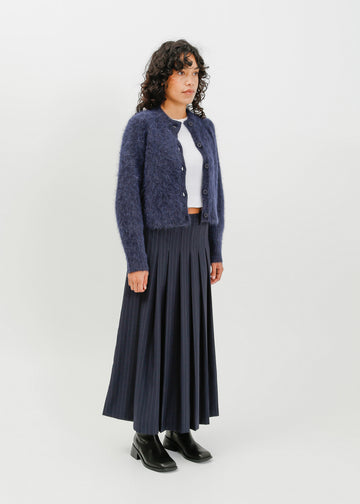 Adrienne Skirt / Navy-Blue