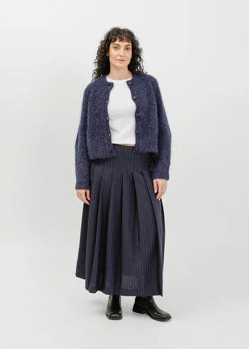 Adrienne Skirt / Navy-Blue