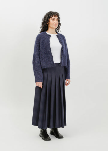 Adrienne Skirt / Navy-Blue
