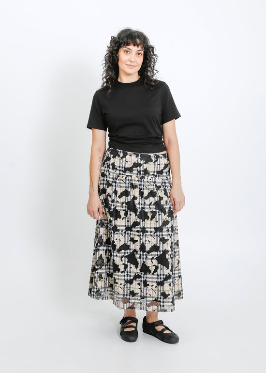 Desna Skirt / Moss-Black