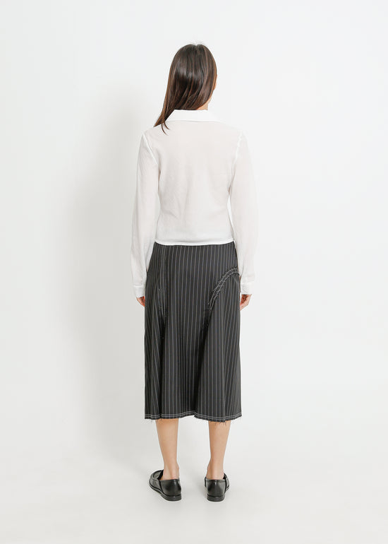 STEVIE SKIRT / BLACK-WHITE