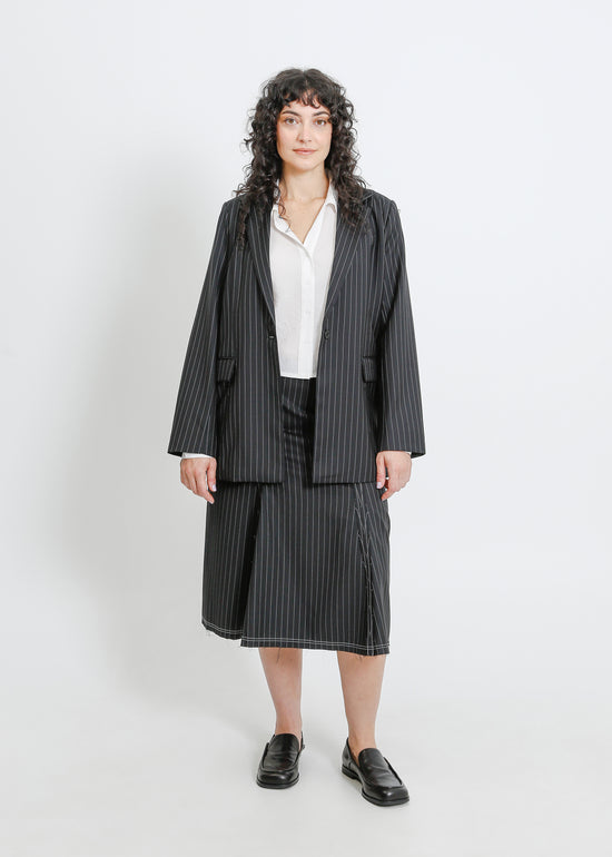 STEVIE SKIRT / BLACK-WHITE