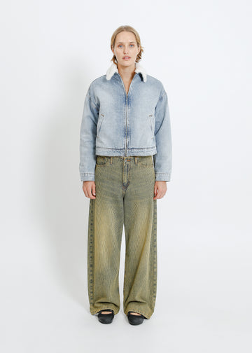 PIP DENIM JACKET / LIGHT INDIGO