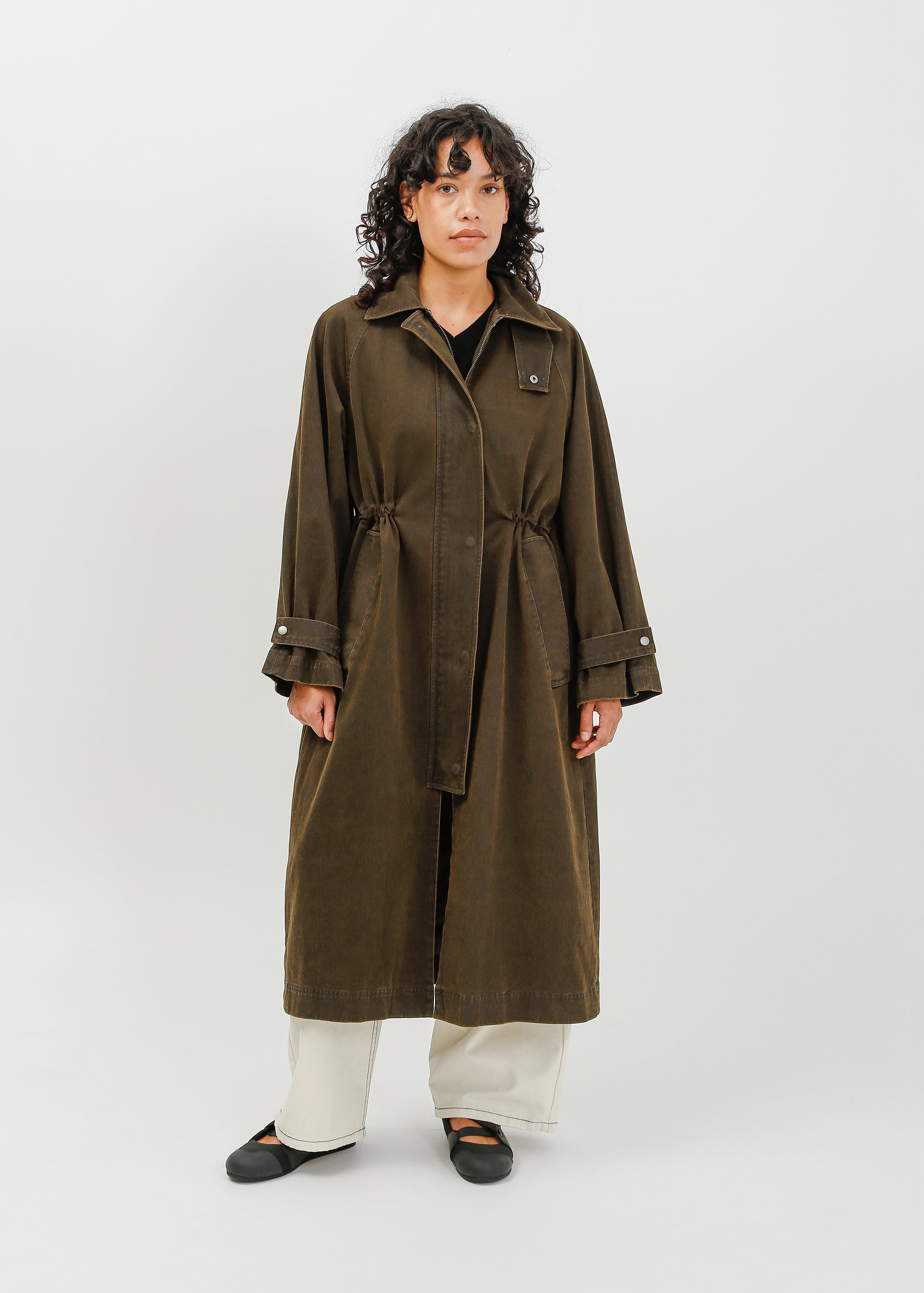 サブル 長コート Sable Sable Coat / Espresso
