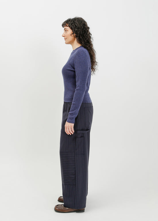 Dolly Pant / Navy-Blue