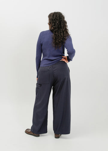 Dolly Pant / Navy-Blue