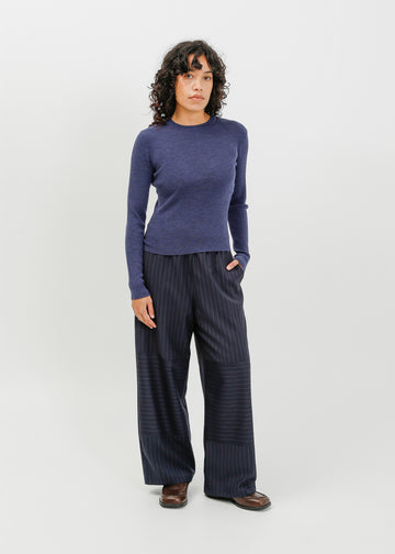 Dolly Pant / Navy-Blue